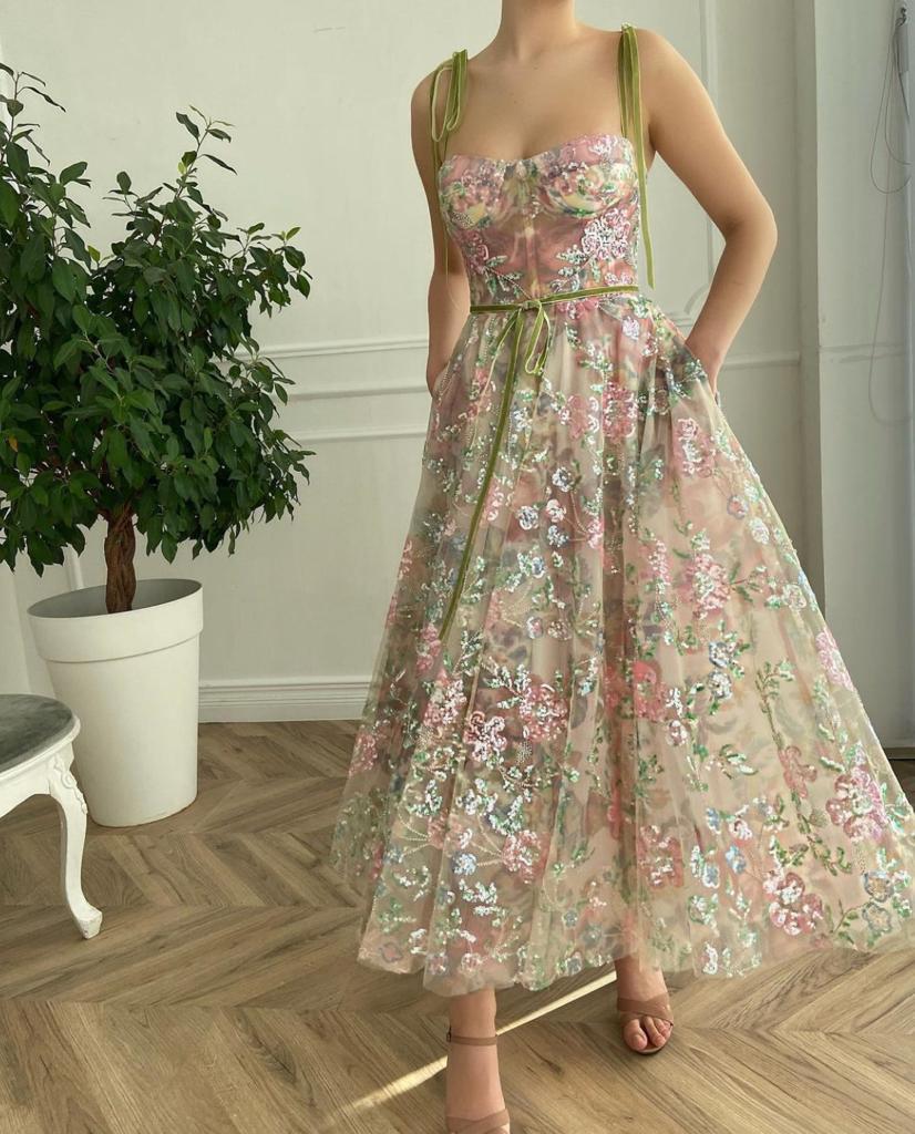 flowered dress